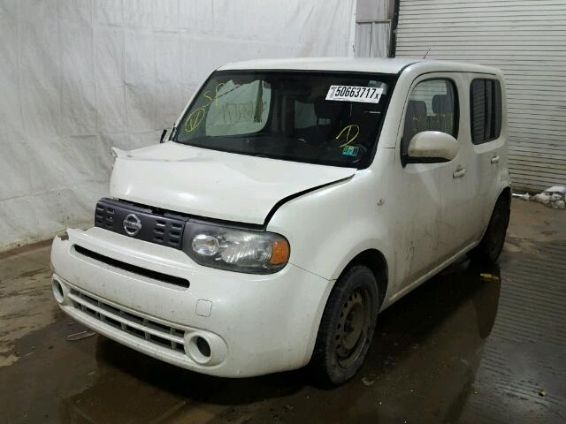 JN8AZ2KR7AT168031 - 2010 NISSAN CUBE BASE WHITE photo 2