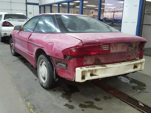 1ZVCT20A0P5199442 - 1993 FORD PROBE BASE RED photo 3