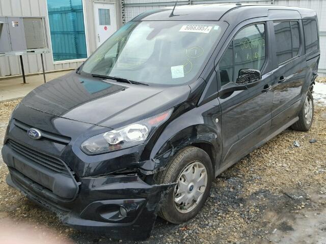 NM0GE9F71E1167667 - 2014 FORD TRANSIT CO BLACK photo 2