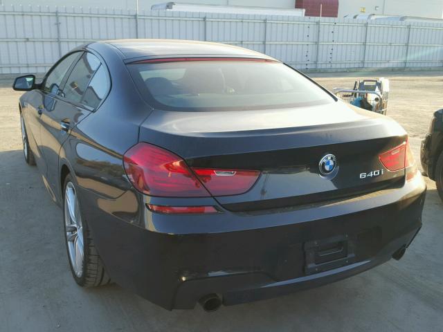 WBA6A0C58ED317293 - 2014 BMW 640 I BLACK photo 3