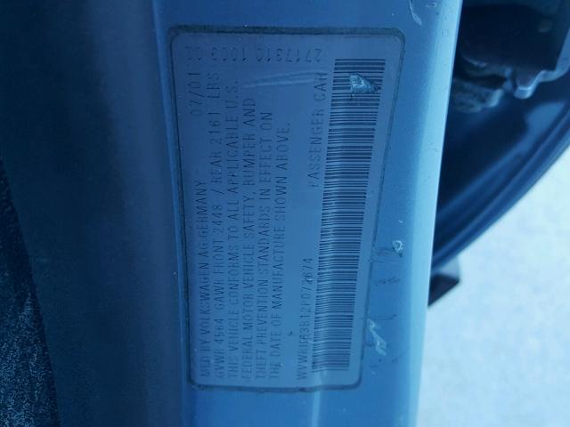 WVWRH63B12P072674 - 2002 VOLKSWAGEN PASSAT GLX 灰色 照片 10