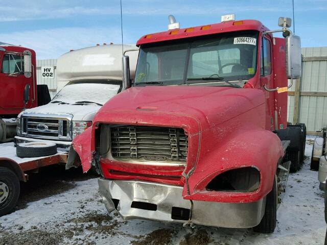 1FUJA6CV27PX09356 - 2007 FREIGHTLINER CONVENTION RED photo 2