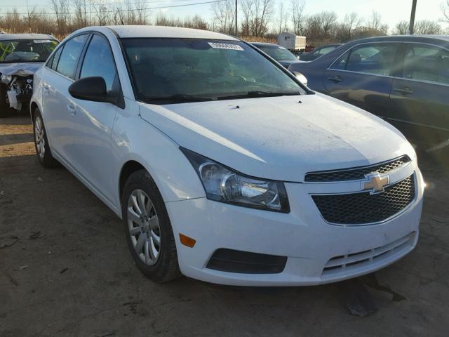 1G1PC5SH6B7186605 - 2011 CHEVROLET CRUZE LS WHITE photo 1