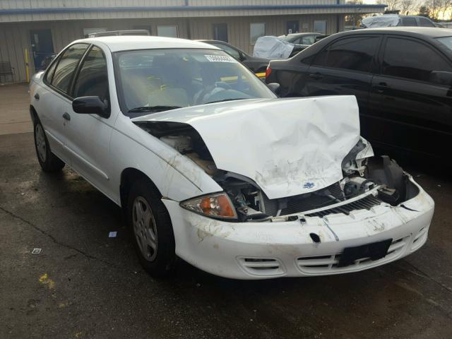 1G1JF52T617231896 - 2001 CHEVROLET CAVALIER L WHITE photo 1