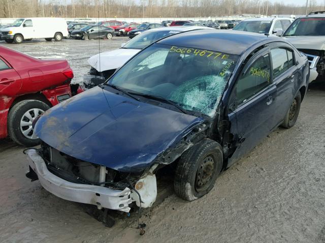 1G8AJ55F87Z198709 - 2007 SATURN ION LEVEL BLUE photo 2