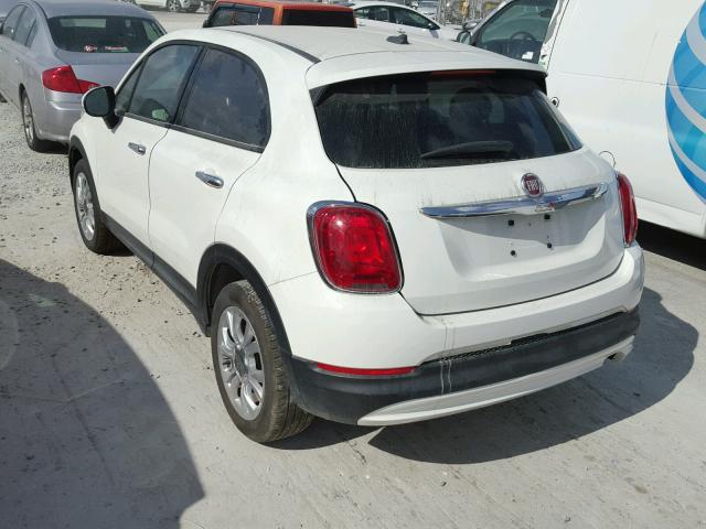 ZFBCFXBT7GP387923 - 2016 FIAT 500X EASY WHITE photo 3