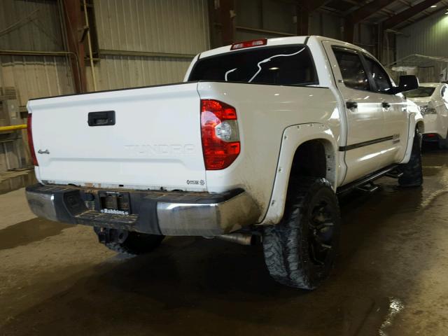 5TFDW5F17FX479580 - 2015 TOYOTA TUNDRA CRE WHITE photo 4