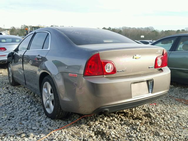 1G1ZA5E04AF315501 - 2010 CHEVROLET MALIBU LS TAN photo 3