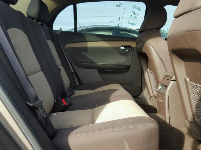 1G1ZA5E04AF315501 - 2010 CHEVROLET MALIBU LS TAN photo 6