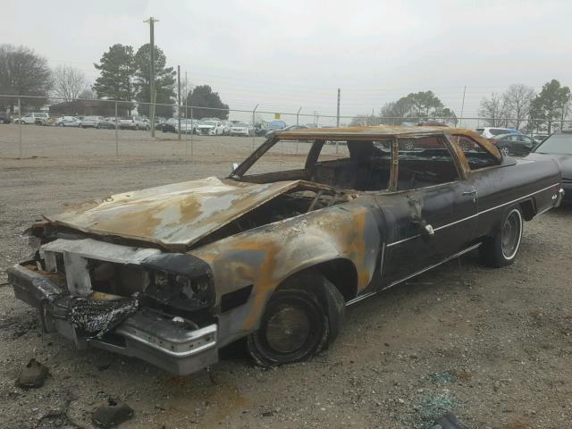 3X37T6M347916 - 1976 OLDSMOBILE OLDSMOBILE BLACK photo 2