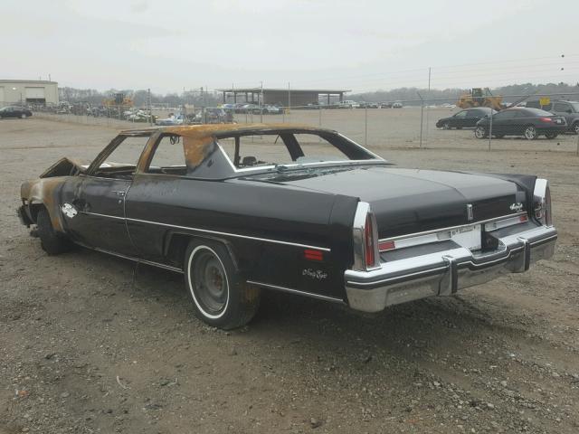 3X37T6M347916 - 1976 OLDSMOBILE OLDSMOBILE BLACK photo 3