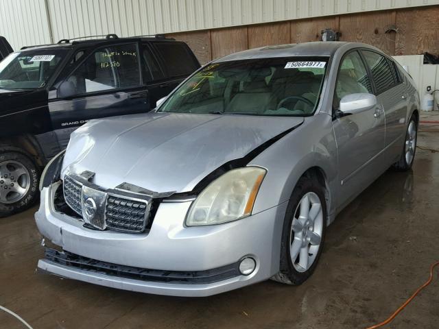 1N4BA41E35C834959 - 2005 NISSAN MAXIMA SE SILVER photo 2