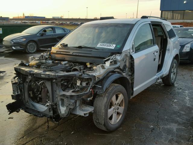 3D4PG1FG3BT525289 - 2011 DODGE JOURNEY MA SILVER photo 2