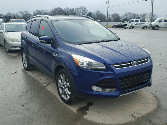 1FMCU0J93EUB78379 - 2014 FORD ESCAPE TIT BLUE photo 1