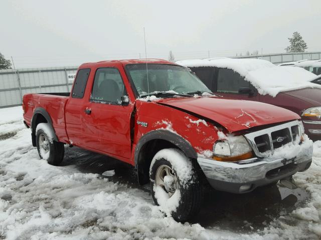 1FTZR15VXYTB34371 - 2000 FORD RANGER SUP RED photo 1