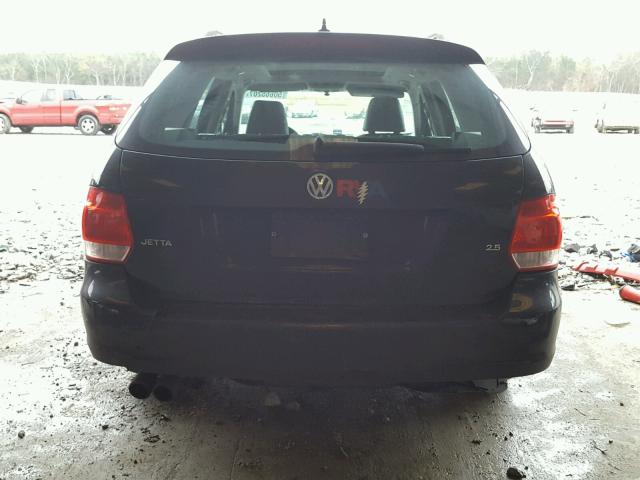 3VWTM71K69M282002 - 2009 VOLKSWAGEN JETTA SE BLACK photo 9