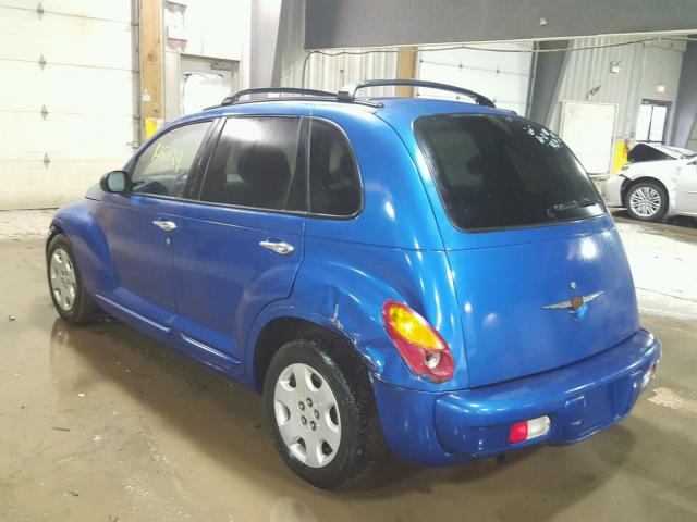 3C4FY48B93T591663 - 2003 CHRYSLER PT CRUISER BLUE photo 3