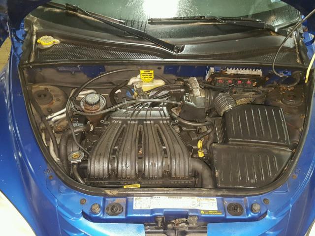 3C4FY48B93T591663 - 2003 CHRYSLER PT CRUISER BLUE photo 7