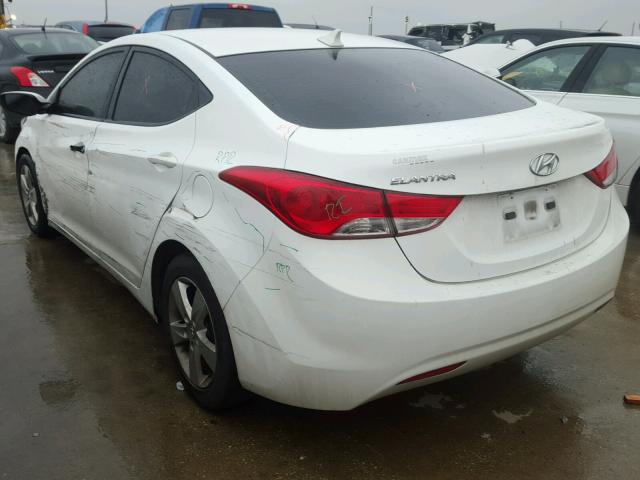 5NPDH4AE1DH263991 - 2013 HYUNDAI ELANTRA GL GOLD photo 3