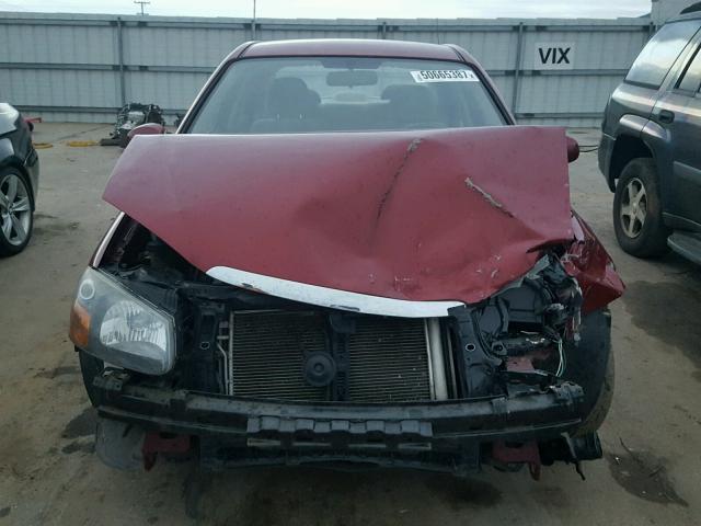 KNAFE221095649064 - 2009 KIA SPECTRA EX BURGUNDY photo 7