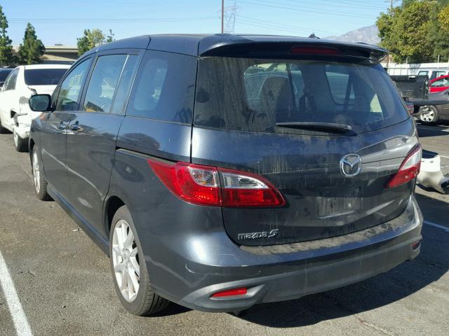 JM1CW2CL5C0115453 - 2012 MAZDA 5 GRAY photo 3