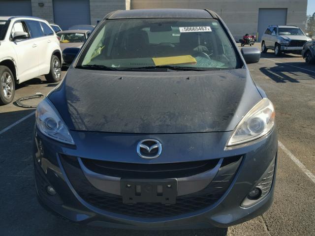 JM1CW2CL5C0115453 - 2012 MAZDA 5 GRAY photo 9