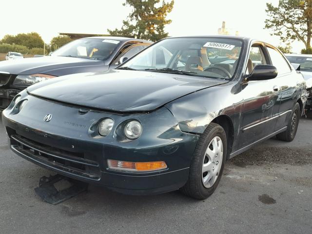 JH4DB7658SS015570 - 1995 ACURA INTEGRA LS GREEN photo 2