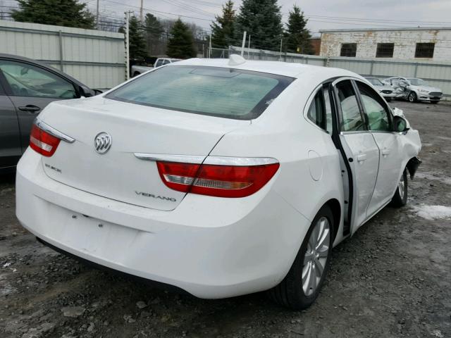 1G4PP5SK6G4134208 - 2016 BUICK VERANO WHITE photo 4