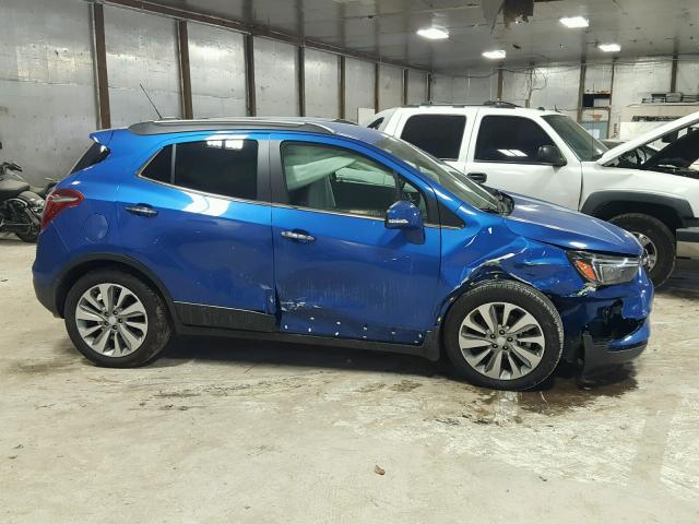 KL4CJASB4HB218421 - 2017 BUICK ENCORE PRE BLUE photo 9