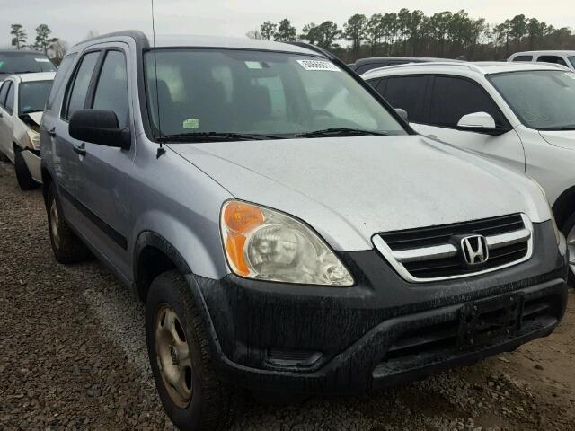 JHLRD68493C003703 - 2003 HONDA CR-V LX SILVER photo 1