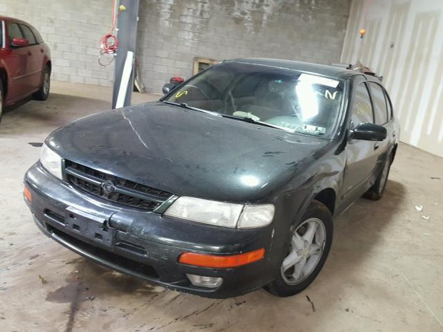 JN1CA21D3VM513723 - 1997 NISSAN MAXIMA GLE GREEN photo 2