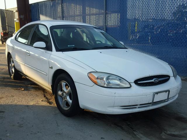 1FAFP552XYA202613 - 2000 FORD TAURUS SES WHITE photo 1