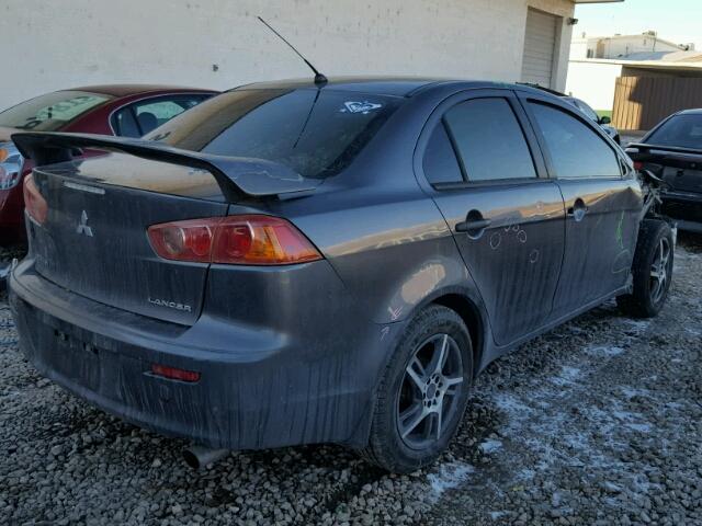 JA3AU16U09U018348 - 2009 MITSUBISHI LANCER DE CHARCOAL photo 4