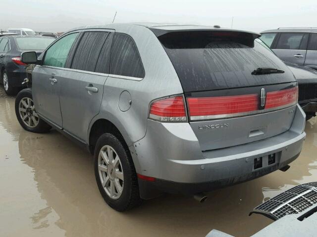 2LMDU68CX7BJ03717 - 2007 LINCOLN MKX SILVER photo 3