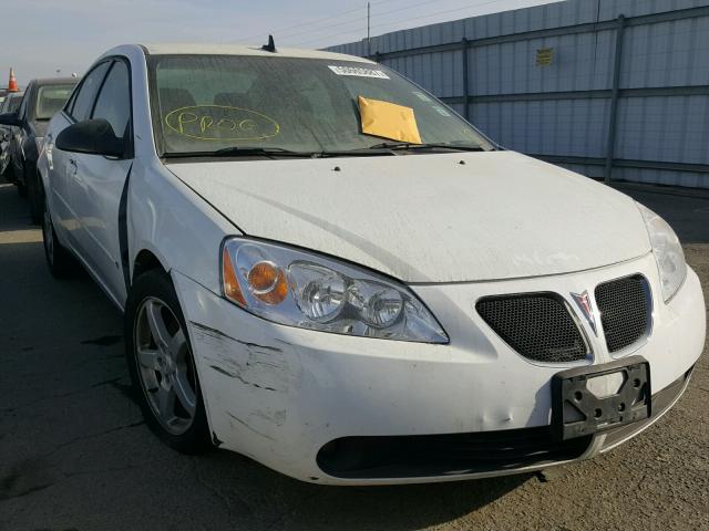 1G2ZH57N894165271 - 2009 PONTIAC G6 GT WHITE photo 1