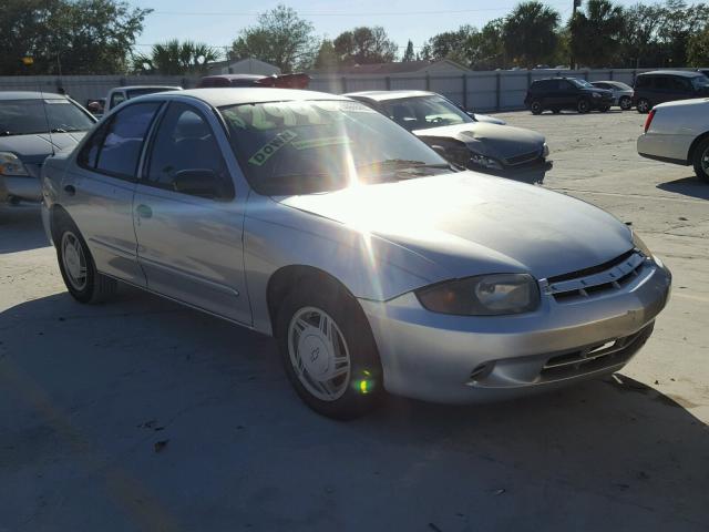 1G1JC52F757191546 - 2005 CHEVROLET CAVALIER SILVER photo 1