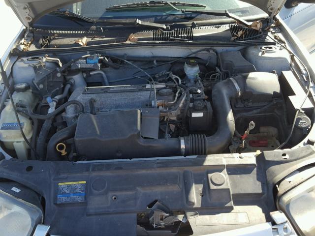 1G1JC52F757191546 - 2005 CHEVROLET CAVALIER SILVER photo 7