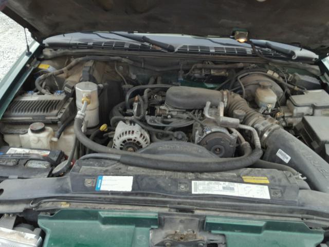 1GNDT13W5Y2281475 - 2000 CHEVROLET BLAZER GREEN photo 7