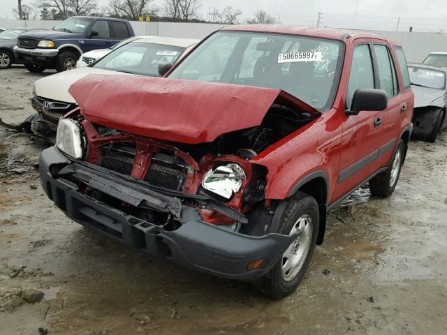 JHLRD1844WC101268 - 1998 HONDA CR-V LX RED photo 2