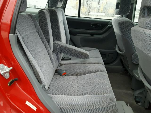 JHLRD1844WC101268 - 1998 HONDA CR-V LX RED photo 6