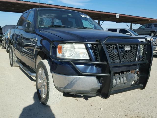 1FTPW12545KB88867 - 2005 FORD F150 SUPER BLUE photo 1