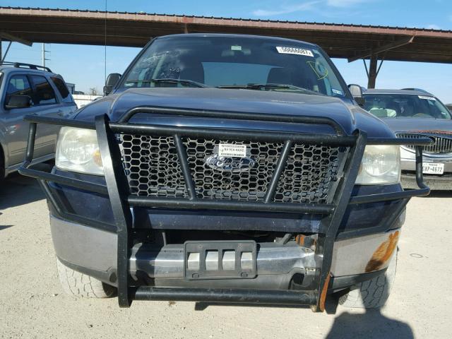 1FTPW12545KB88867 - 2005 FORD F150 SUPER BLUE photo 9