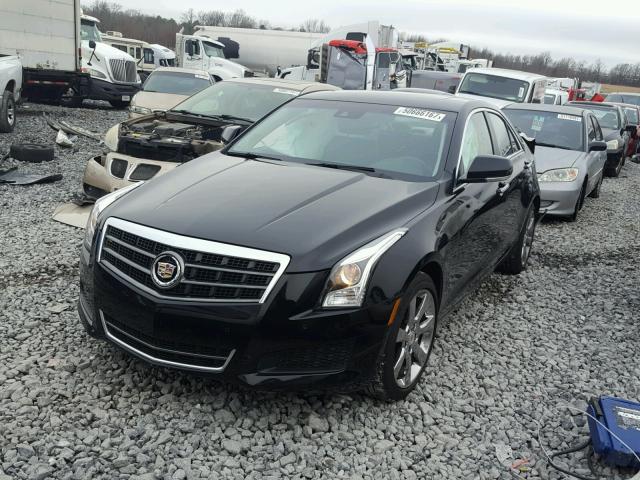 1G6AB5SX3D0131311 - 2013 CADILLAC ATS LUXURY BLACK photo 2