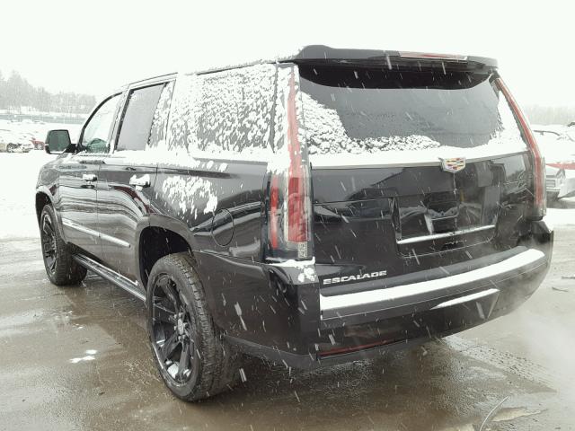 1GYS4NKJ2FR693040 - 2015 CADILLAC ESCALADE P BLACK photo 3