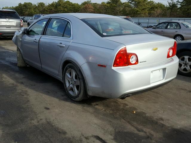 1G1ZA5EB8A4103892 - 2010 CHEVROLET MALIBU LS 银色 照片 3
