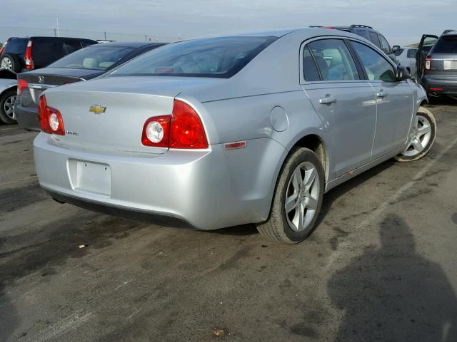 1G1ZA5EB8A4103892 - 2010 CHEVROLET MALIBU LS 银色 照片 4