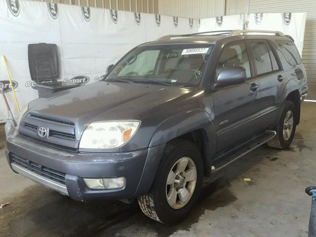 JTEZU17R930014694 - 2003 TOYOTA 4RUNNER LI BLUE photo 2