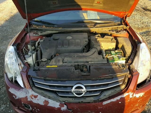 1N4AL2AP5BN474251 - 2011 NISSAN ALTIMA BAS RED photo 7