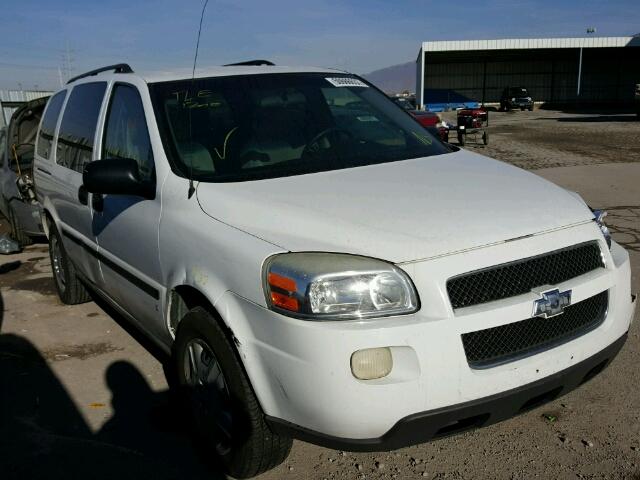 1GNDV23L36D175193 - 2006 CHEVROLET UPLANDER L WHITE photo 1