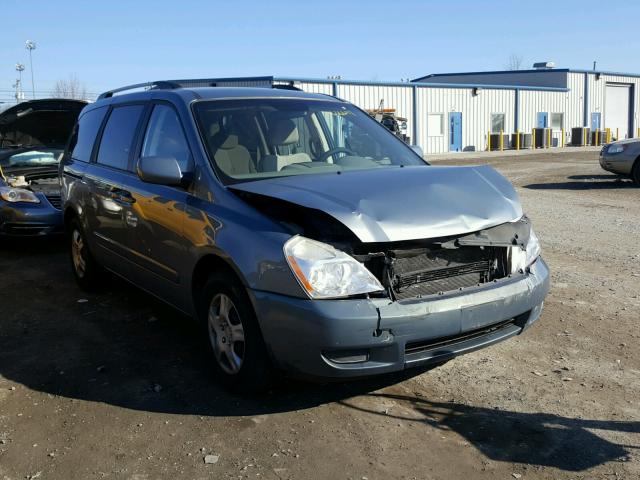 KNDMB233096320653 - 2009 KIA SEDONA EX GRAY photo 1